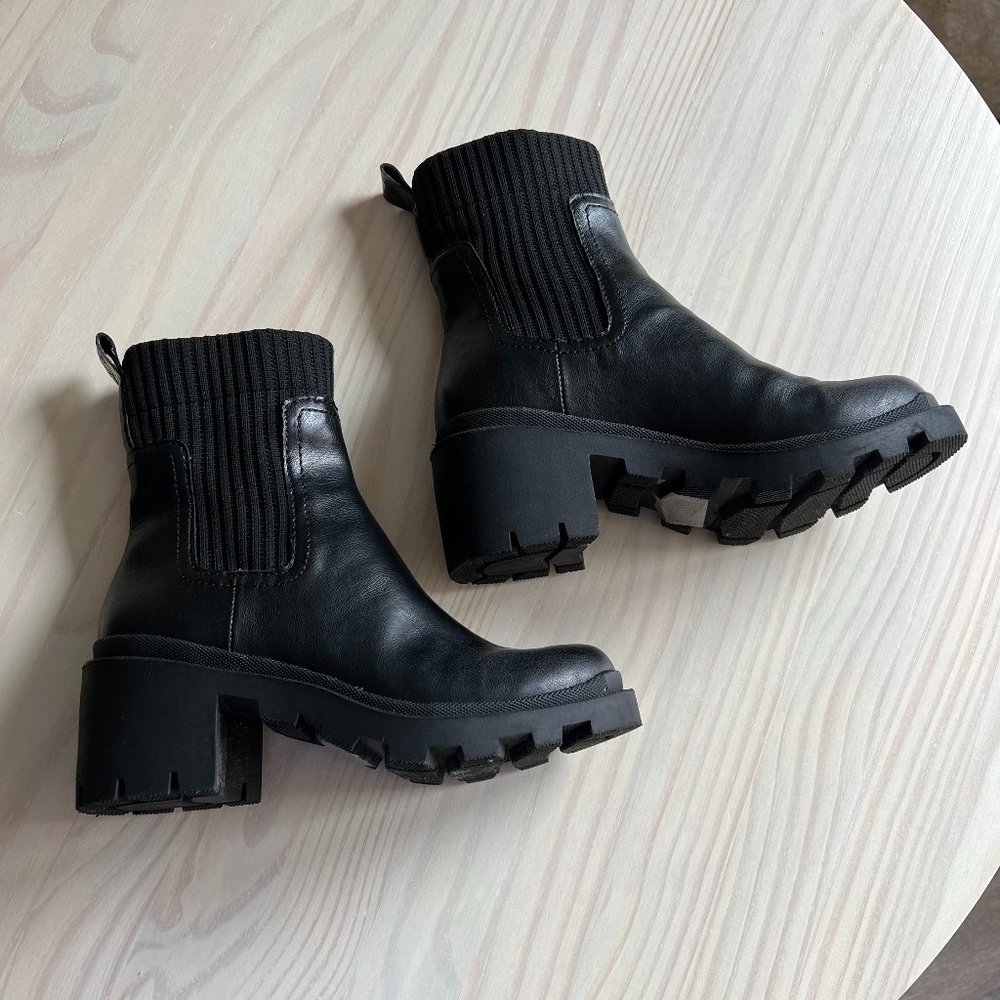 STEVE MADDEN Sock Booties